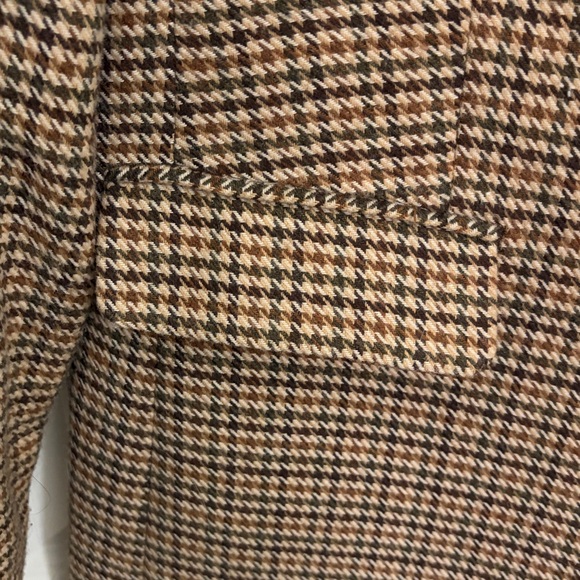 Women’s classic brown checked blazer - Picture 6 of 8